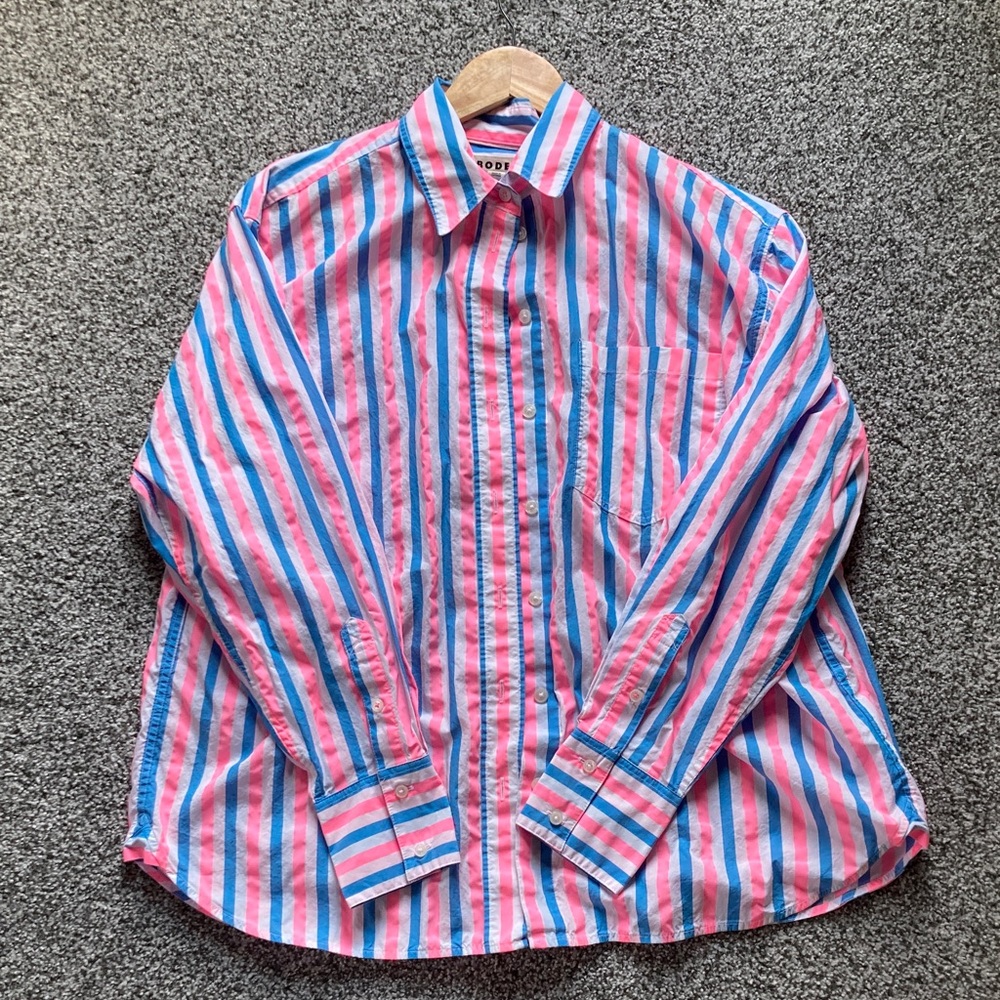 Boden Vibrant Striped Shirt